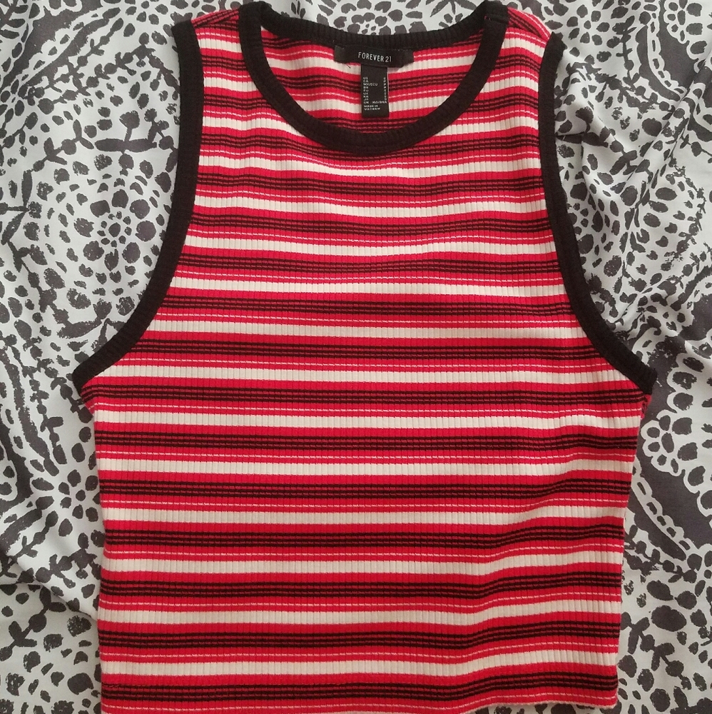 Cropped tank top